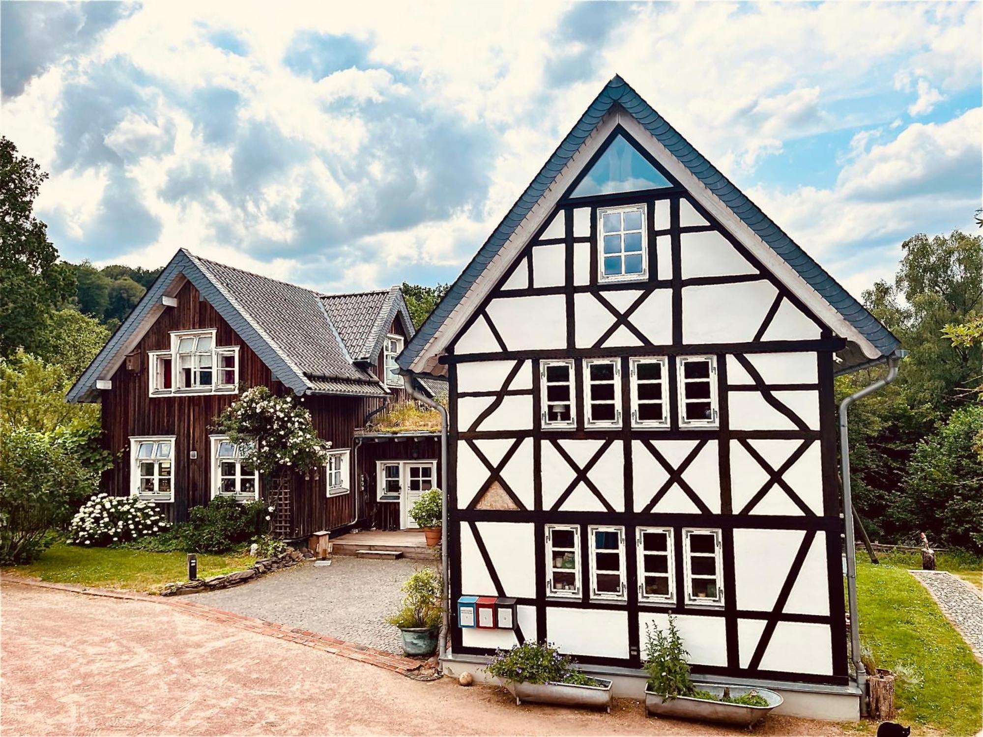 Fachwerkhaus Am Waldesrand Villa Solingen Exterior photo